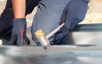 Moorland Or Northmoor Green metal flat roofing repairs